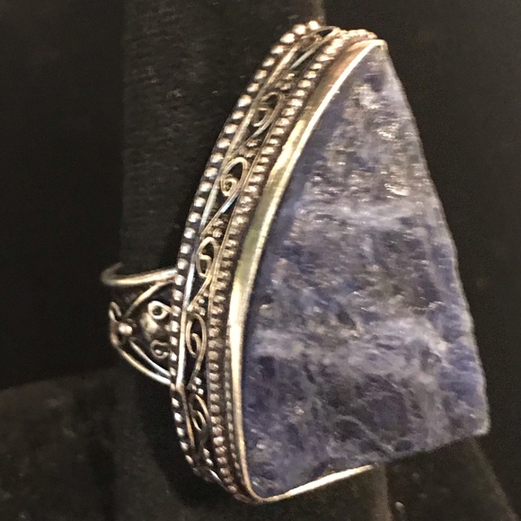 Jewelry - Raw Sodalite Ring